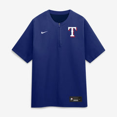 Texas Rangers Authentic Collection Dri-FIT Quarter-Zip Windshirt - Royal | Nike