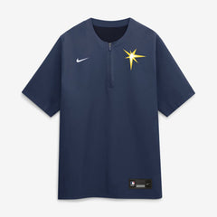 Tampa Bay Rays Authentic Collection Dri-FIT Quarter-Zip Windshirt - Navy | Nike