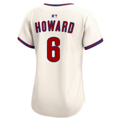 Ryan Howard Philadelphia Phillies Women's Alternate 2 Limited Jersey - Cream | Nike