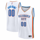 Oklahoma City Thunder Fast Break Custom Jersey - Association Edition - White | Fanatics sale