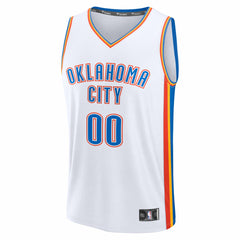 Oklahoma City Thunder Fast Break Custom Jersey - Association Edition - White | Fanatics sale