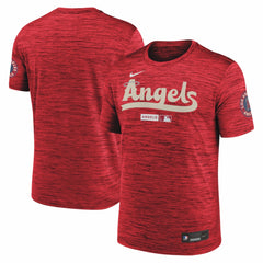 Los Angeles Angels Authentic Collection City Connect Velocity Dri-FIT T-Shirt - Red | Nike