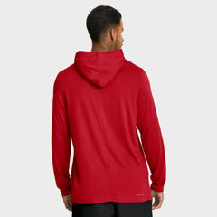 Los Angeles Angels City Connect Dri-FIT Long Sleeve Hooded T-Shirt - Red | Nike