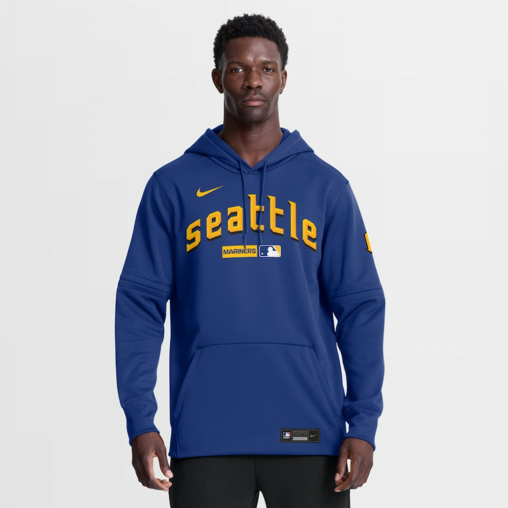 Seattle Mariners Authentic Collection City Connect Therma-FIT Hoodie - Royal | Nike