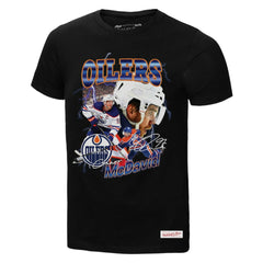 Connor McDavid Edmonton Oilers Mitchell & Ness 2.0 Player Graphic T-Shirt