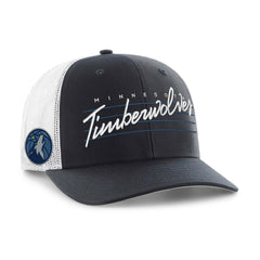 Minnesota Timberwolves '47 Downburst Trucker Adjustable Hat - Navy | 47 brand shop