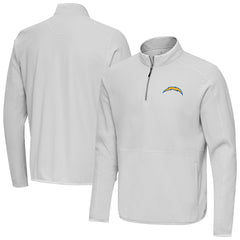 NFL Los Angeles Chargers Antigua Step Up Quarter-Zip Pullover