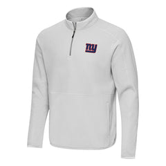 NFL New York Giants Antigua Step Up Quarter-Zip Pullover
