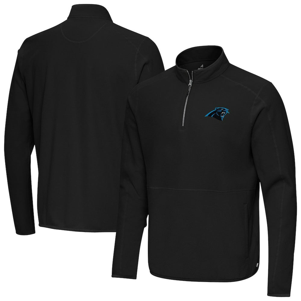 NFL Carolina Panthers Antigua Step Up Quarter-Zip Pullover