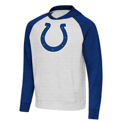 NFL Indianapolis Colts Antigua Urgent Raglan Pullover Hoodie