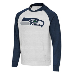 NFL Seattle Seahawks Antigua Urgent Raglan Pullover Hoodie