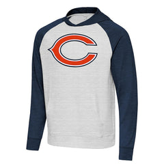 NFL Chicago Bears Antigua Urgent Raglan Pullover Hoodie