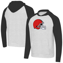 NFL Cleveland Browns Antigua Urgent Raglan Pullover Hoodie
