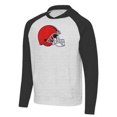NFL Cleveland Browns Antigua Urgent Raglan Pullover Hoodie
