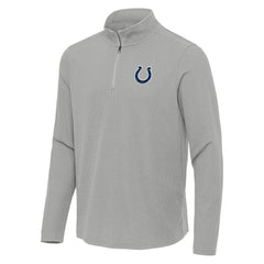 NFL Indianapolis Colts Antigua Sync Tri-Blend Quarter-Zip Pullover