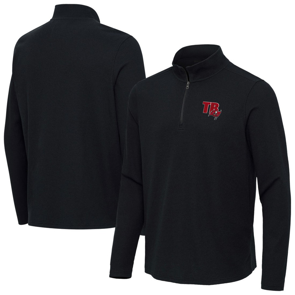 NFL Tampa Bay Buccaneers Antigua Sync Tri-Blend Quarter-Zip Pullover