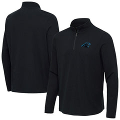 NFL Carolina Panthers Antigua Sync Tri-Blend Quarter-Zip Pullover