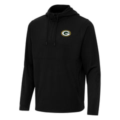 NFL Green Bay Packers Antigua Connected Quarter-Zip Pullover Hoodie