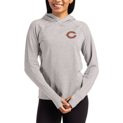NFL Chicago Bears Cutter & Buck Women's Primary Logo Adapt Knit Recycled Raglan Pullover Hoodie