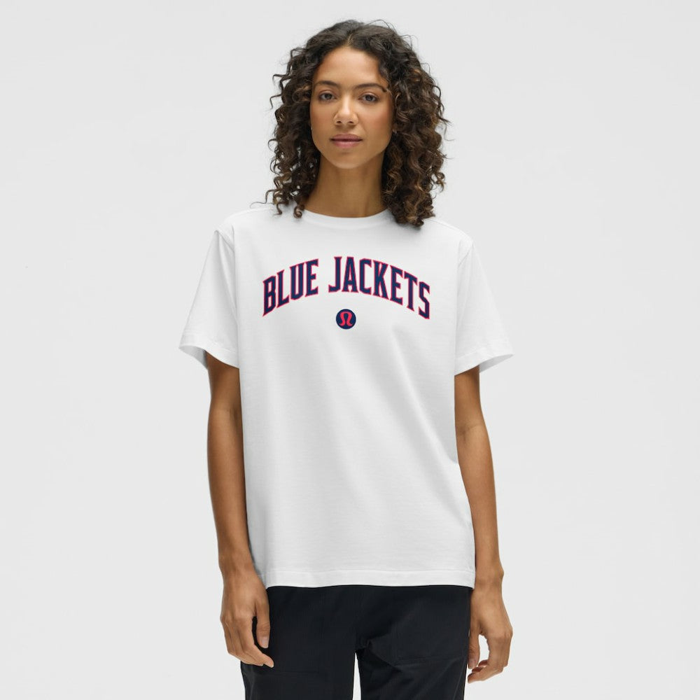 Columbus Blue Jackets lululemon Women's All Yours Organic Cotton T-Shirt