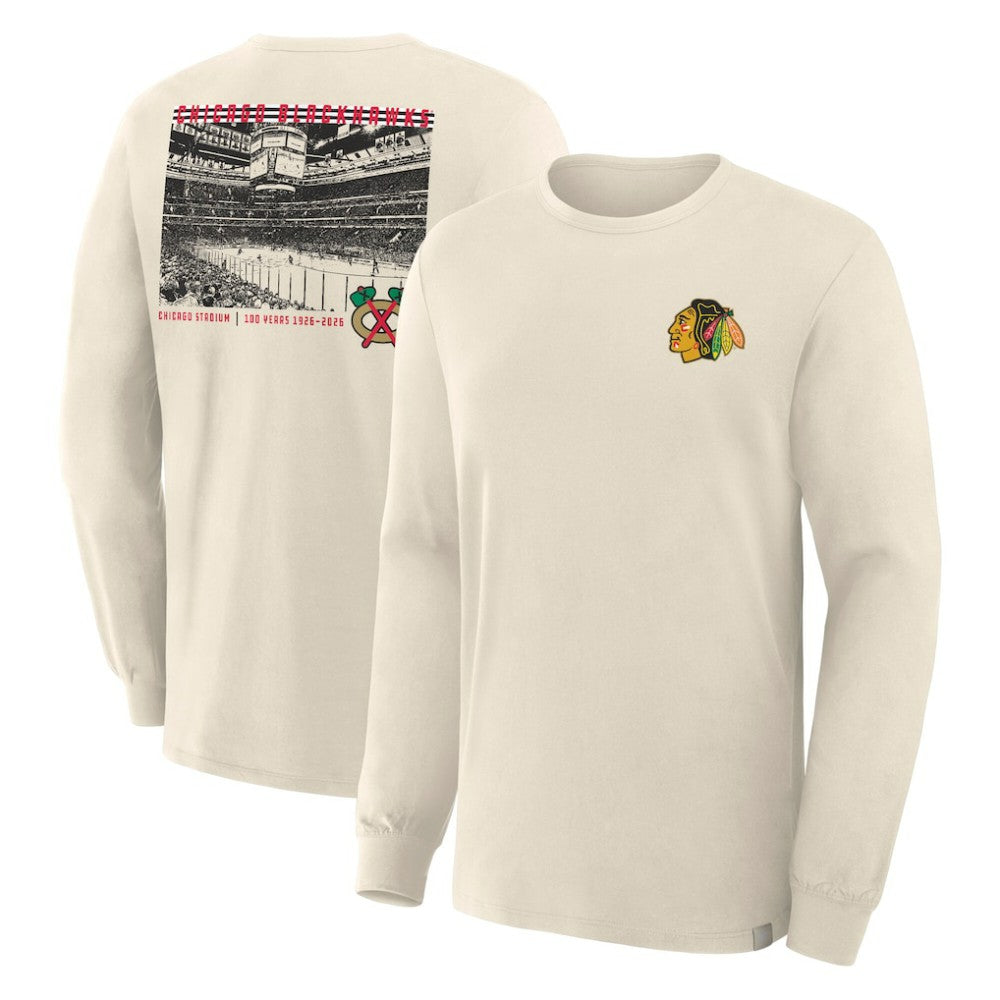 Chicago Blackhawks Fanatics Centennial Legacy Long Sleeve T-Shirt
