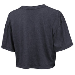 Oklahoma City Thunder Majestic Threads Women's Boxy Crop Top - Navy online