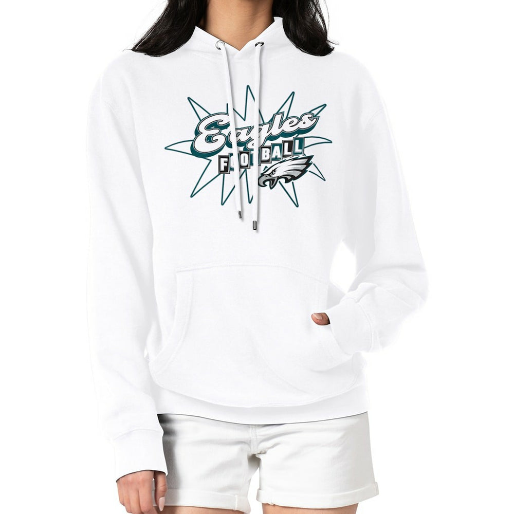 NFL Philadelphia Eagles Starter Women's Drive-In Sign Pullover Hoodie