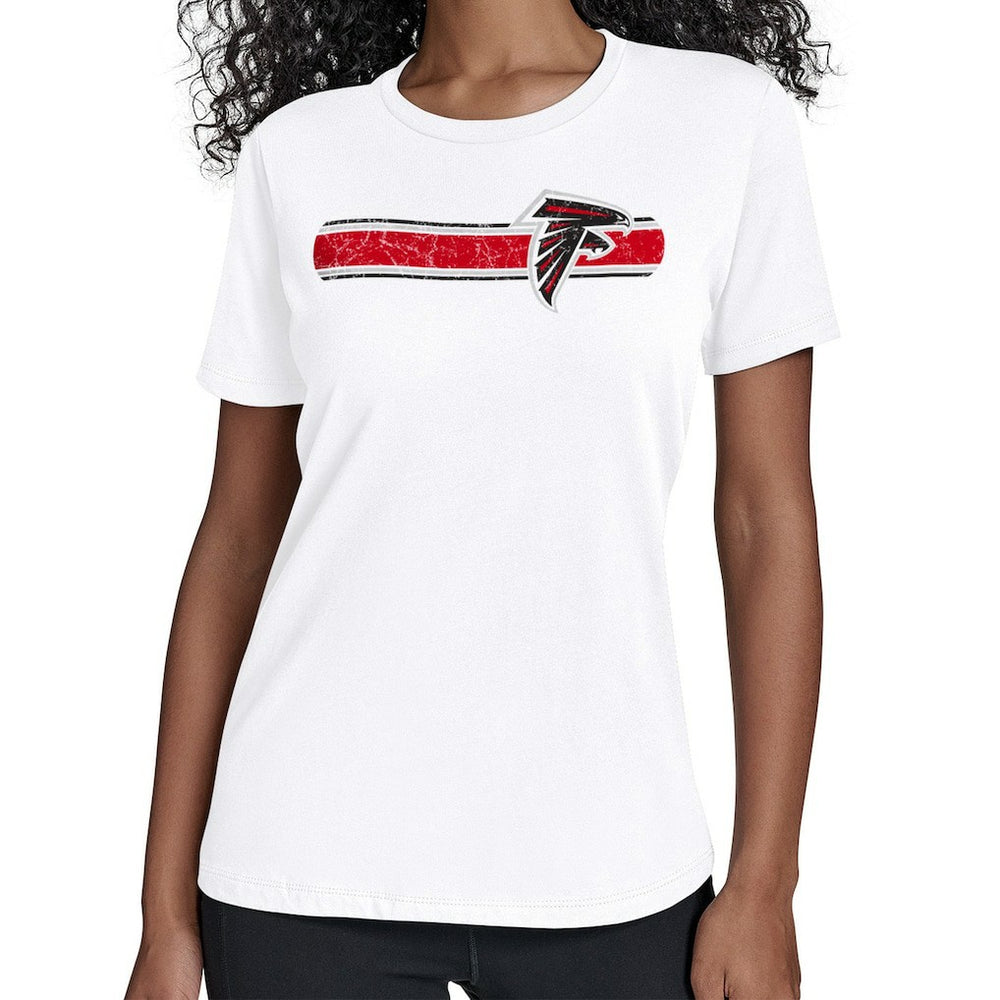 NFL Atlanta Falcons Starter Women's Team Stripe T-Shirt