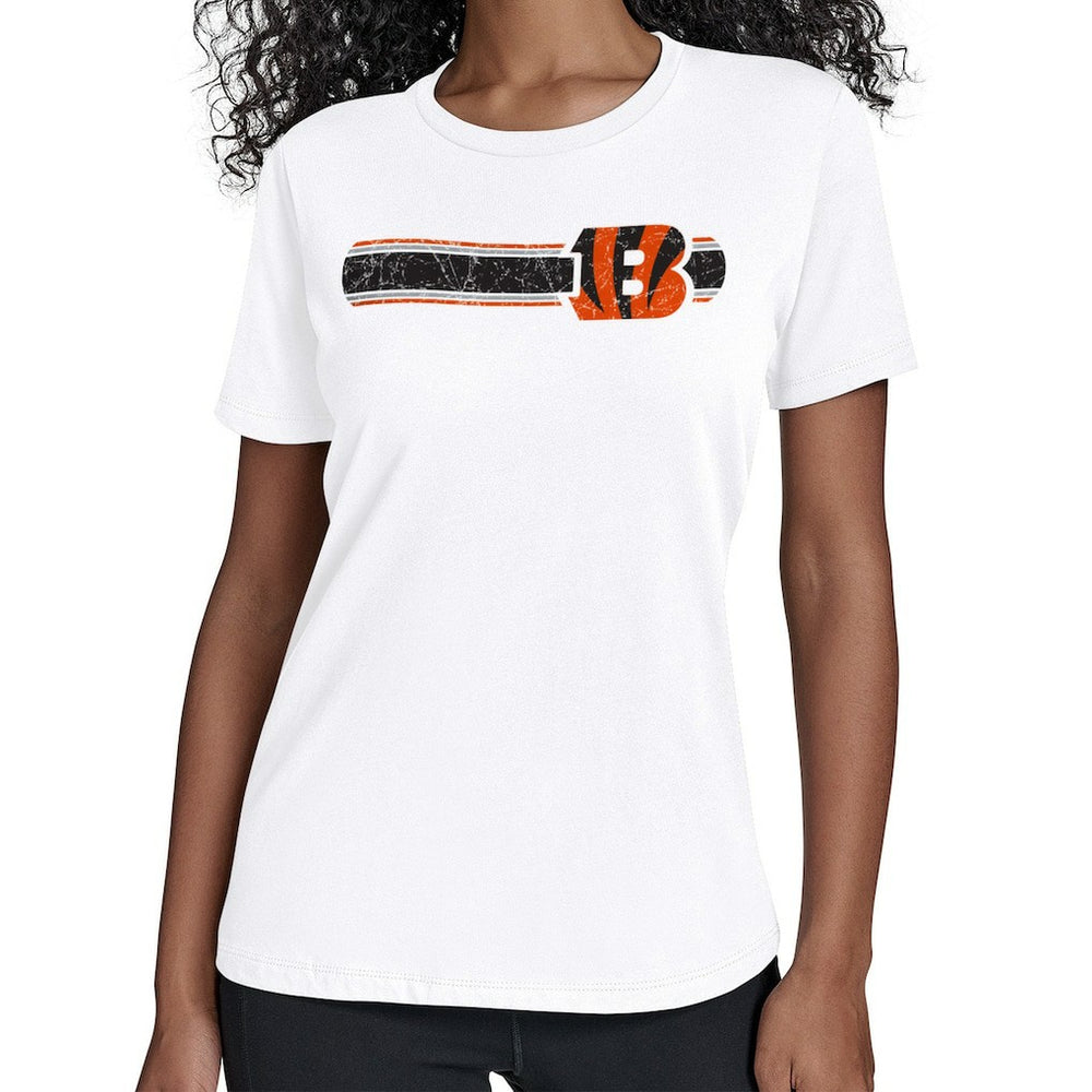 NFL Cincinnati Bengals Starter Women's Team Stripe T-Shirt