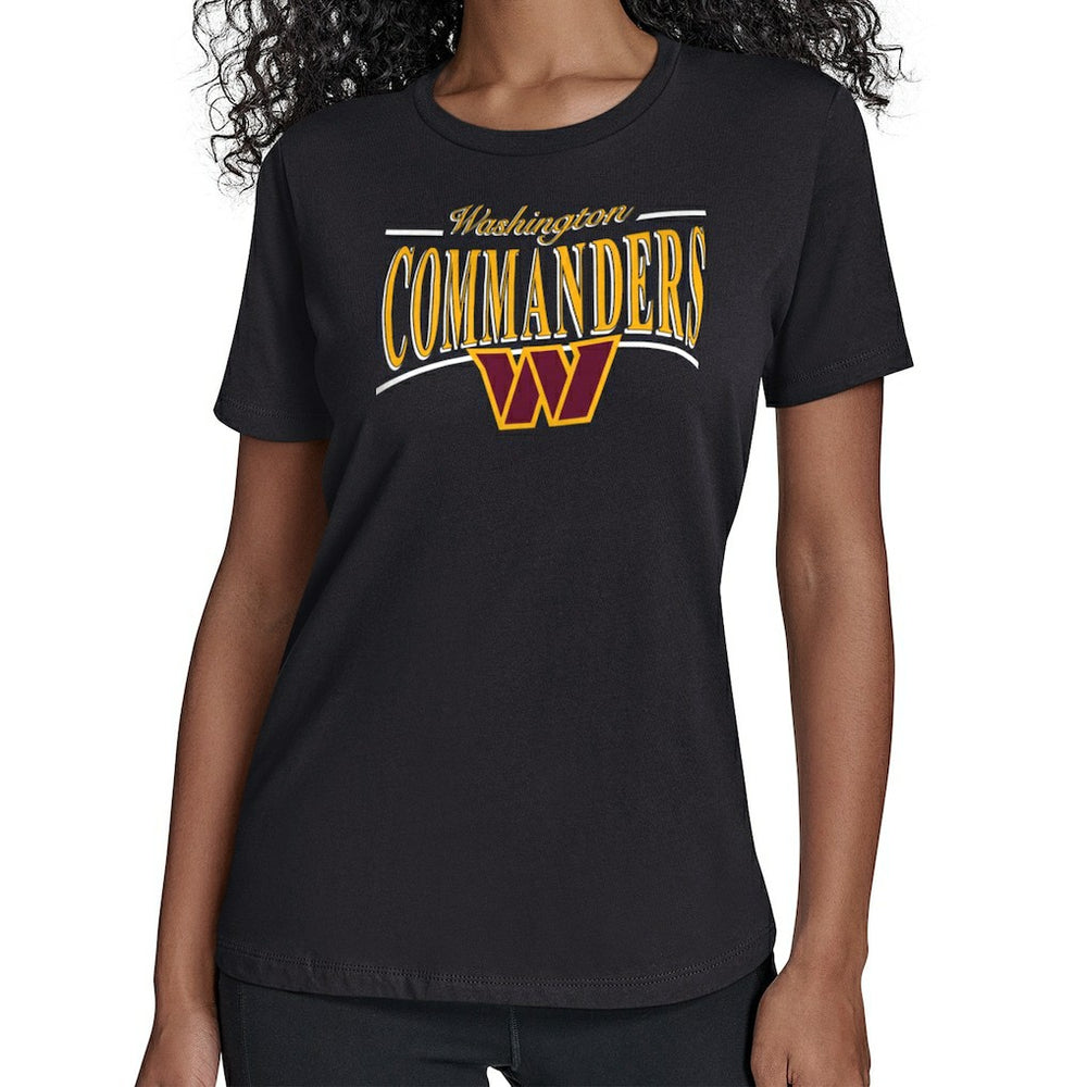 NFL Washington Commanders Starter Women's Arch Stripe T-Shirt