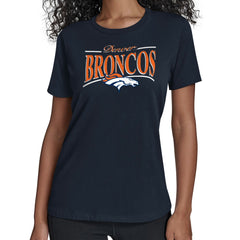 NFL Denver Broncos Starter Women's Arch Stripe T-Shirt