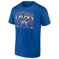 Edmonton Oilers Retro Cross Sticks T-Shirt