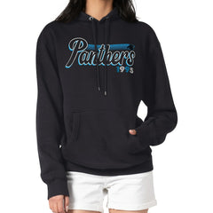 NFL Carolina Panthers Starter Women's Groovy Script Pullover Hoodie