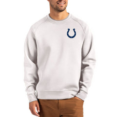 NFL Indianapolis Colts Cutter & Buck Primary Logo Roam Recycled Raglan Pullover Sweatshirt