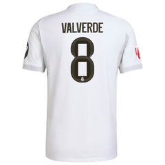 Federico Valverde Real Madrid 2025/26 Home Jersey / Soccer Discount