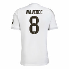 Federico Valverde Real Madrid 2025/26 Home Replica Jersey / Soccer Sale
