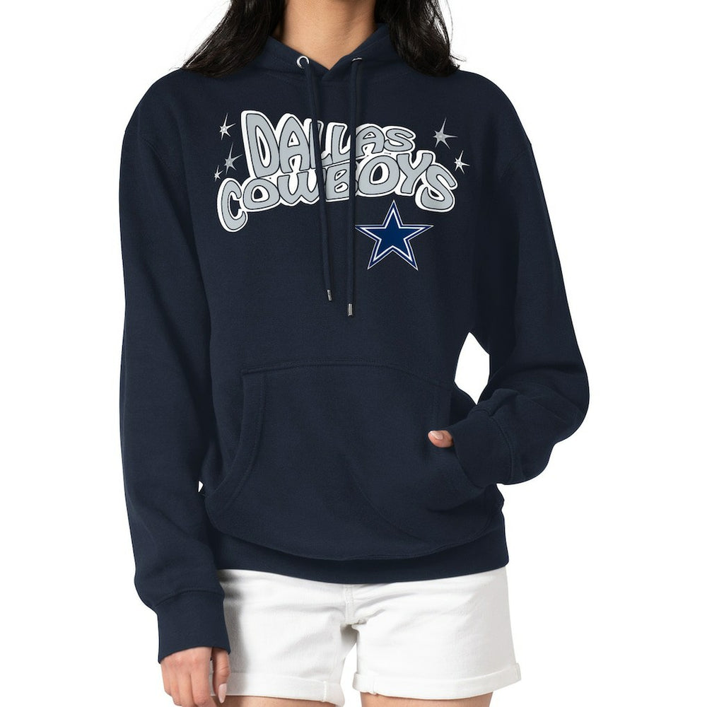 NFL Dallas Cowboys Starter Women's Fireworks Fleece Pullover Hoodie