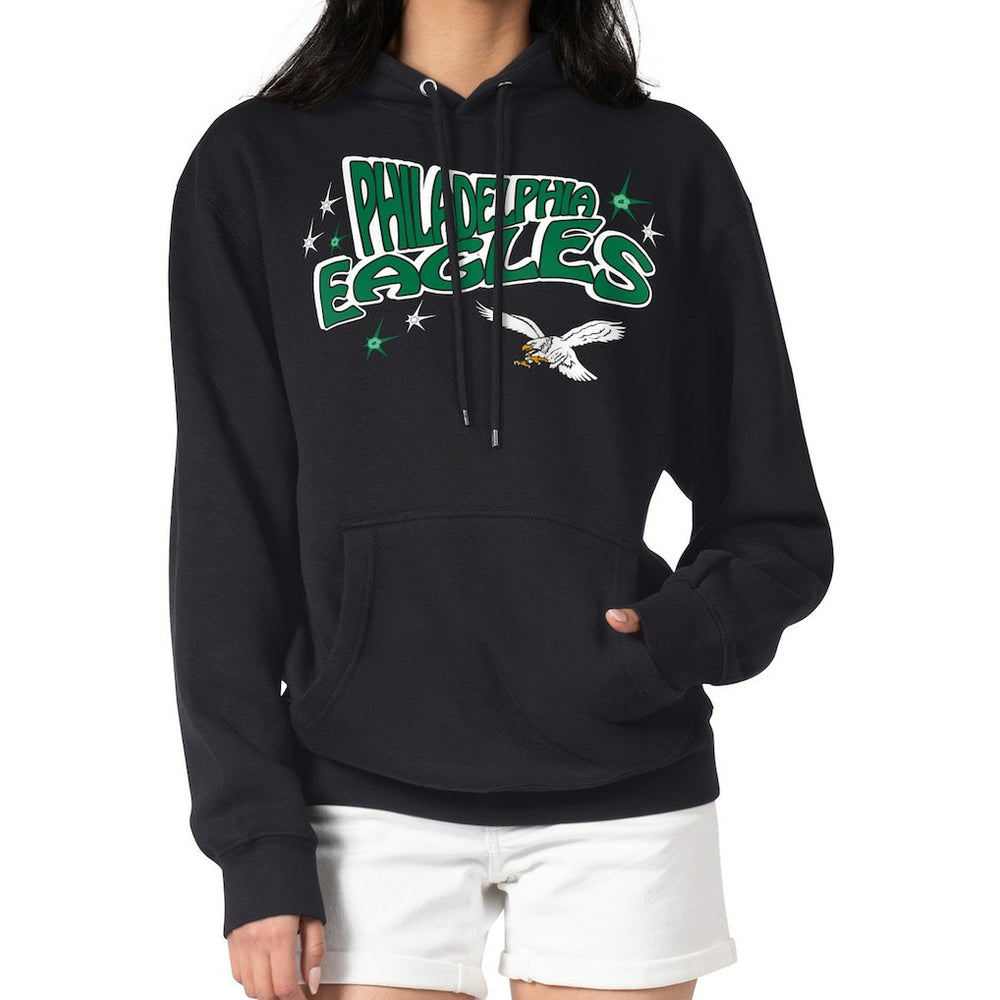 NFL Philadelphia Eagles Starter Women's Fireworks Fleece Pullover Hoodie