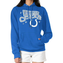 NFL Indianapolis Colts Starter Women's Fireworks Fleece Pullover Hoodie
