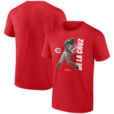 Elly De La Cruz Cincinnati Reds Player Graphic T-Shirt - Red