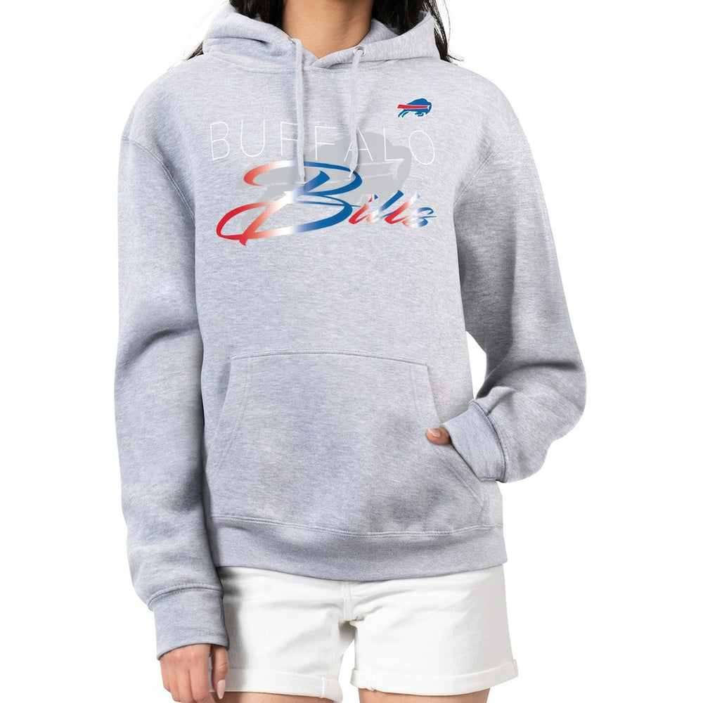 NFL Buffalo Bills G-III 4Her by Carl Banks Women's Shadow Logo Fleece Pullover Hoodie