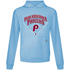Philadelphia Phillies Levelwear Phantastic Relay Pullover Hoodie - Light Blue