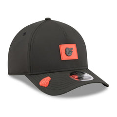 Baltimore Orioles 2026 Clubhouse 9FORTY A-Frame Adjustable Hat - Black | New Era