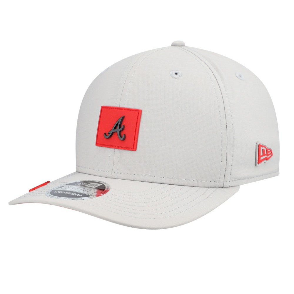 Atlanta Braves 2026 Clubhouse 9SEVENTY Adjustable Hat - Gray | New Era