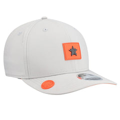 Houston Astros 2026 Clubhouse 9SEVENTY Adjustable Hat - Gray | New Era
