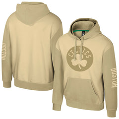 Boston Celtics Stadium Essentials Unisex Rafters Burst Hoodie - Khaki cheap