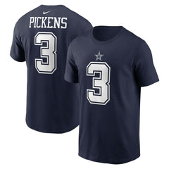 NFL Dallas Cowboys George Pickens Name & Number T-Shirt
