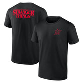 Miami Marlins Stranger Things Graphic T-Shirt - Black