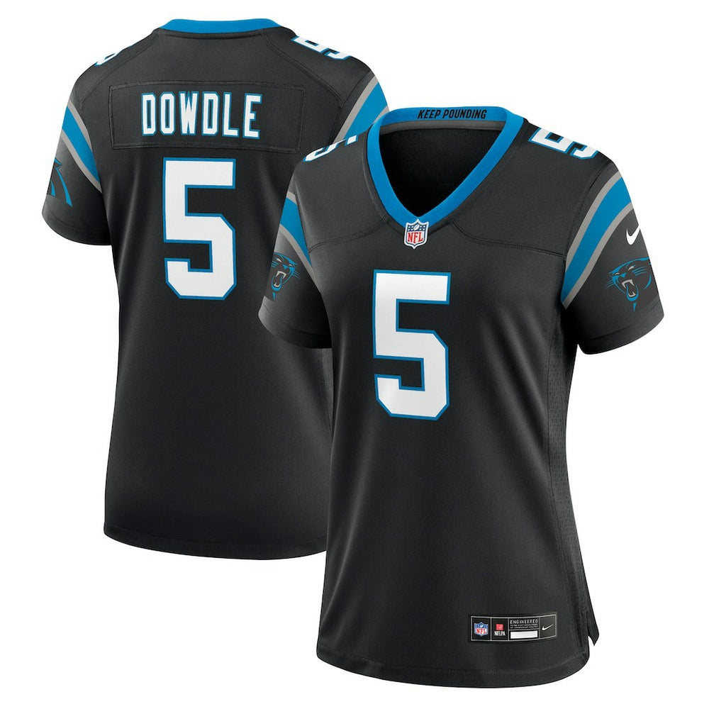 NFL Carolina Panthers Rico Dowdle Women's Team Game Jersey