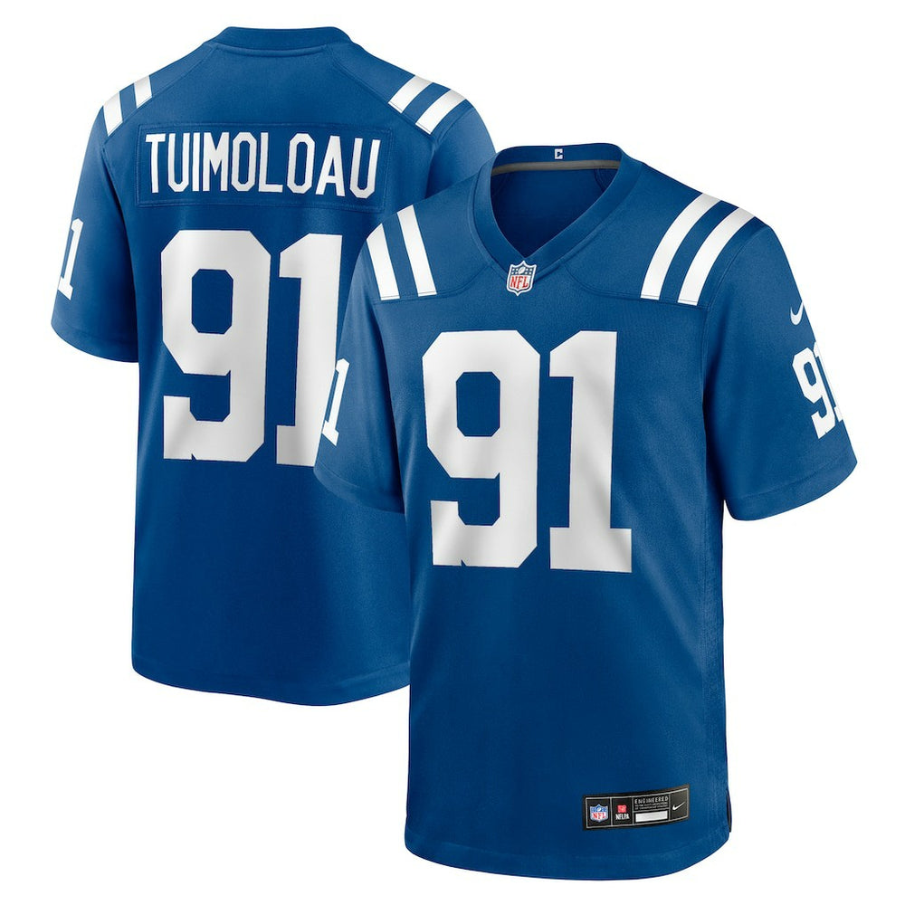 NFL Indianapolis Colts JT Tuimoloau Team Game Jersey